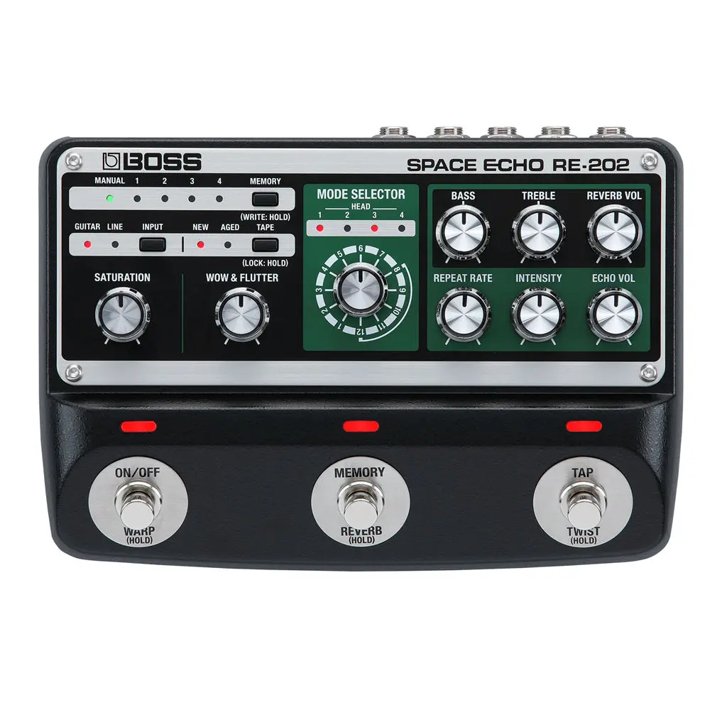 Boss - Re202 Compact Space Echo Pedal 2