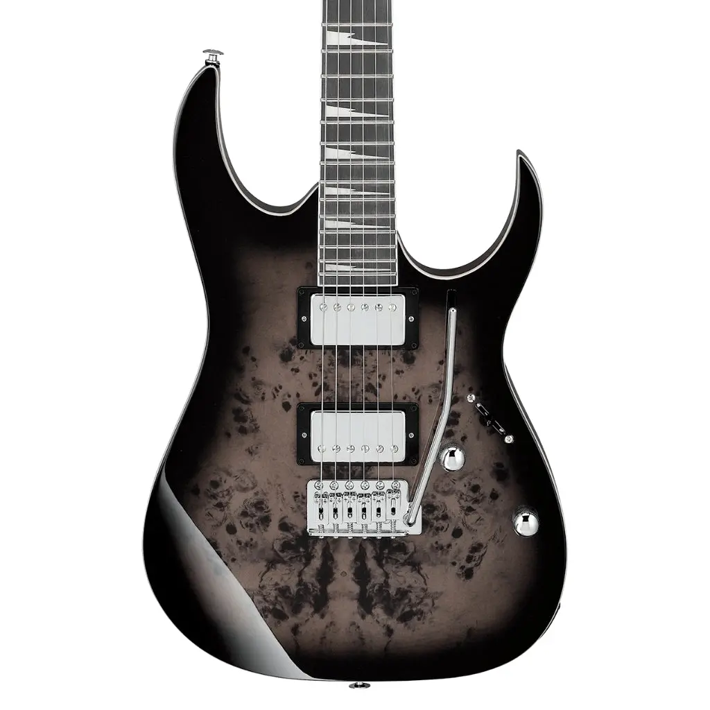 Ibanez Rg220pa1 Electric Guitar - Transparent Brown Black Burst 1