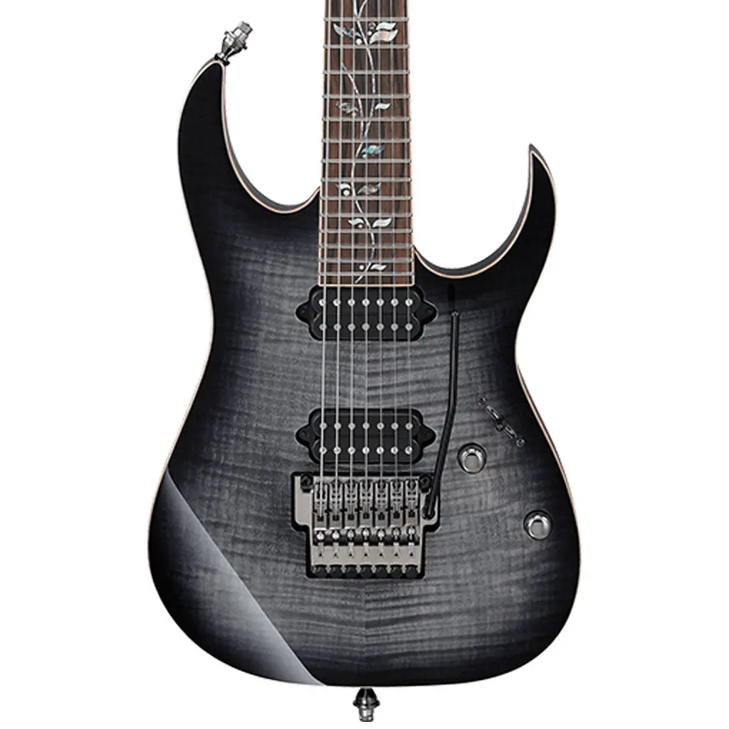 Ibanez - Rg8527 J-Custom 7-String Electric Guitar With Case - Black Rutile 1