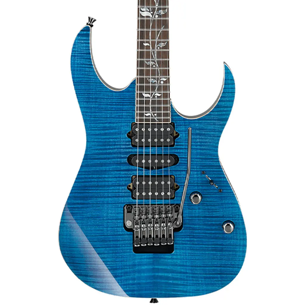 Ibanez - Rg8570z J.Custom Electric Guitar W/ Case - Royal Blue Sapphire 1