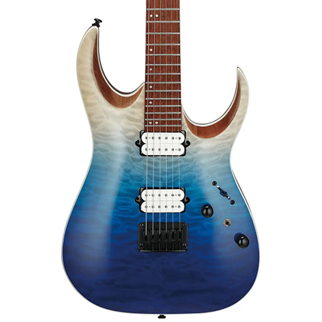 Ibanez - Rga42hpqm Electric Guitar - Blue Iceberg Gradation 1