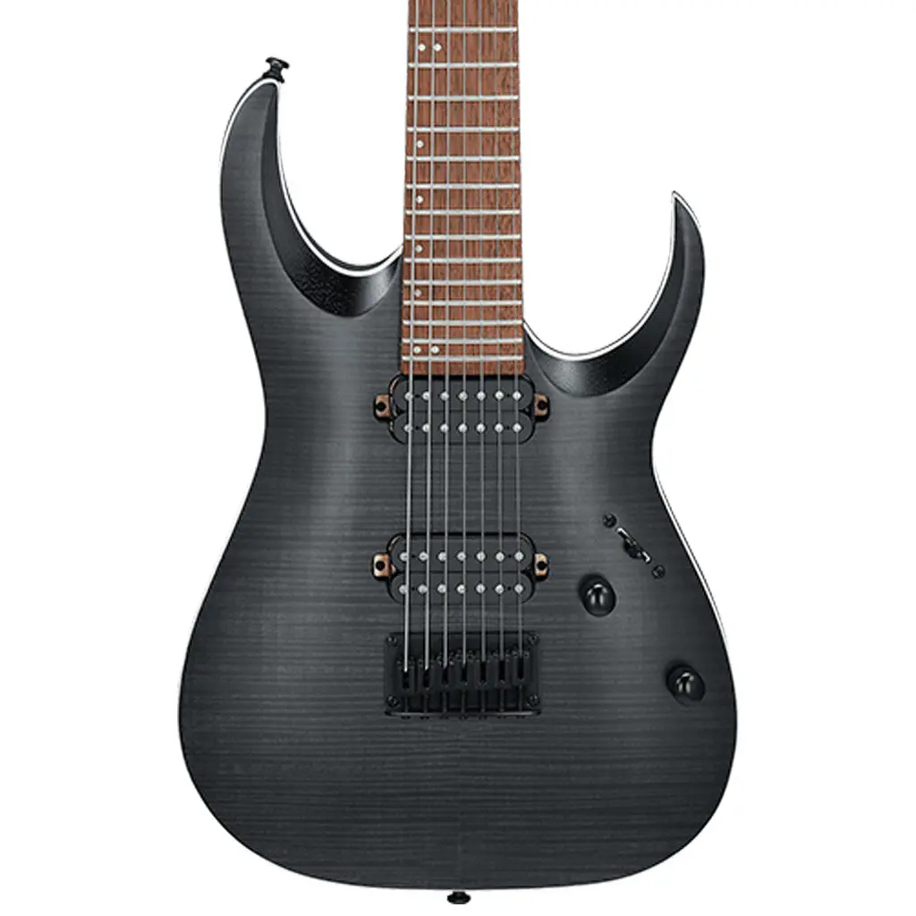 Ibanez Rga742fm 7 String - Transparent Gray Flat 1