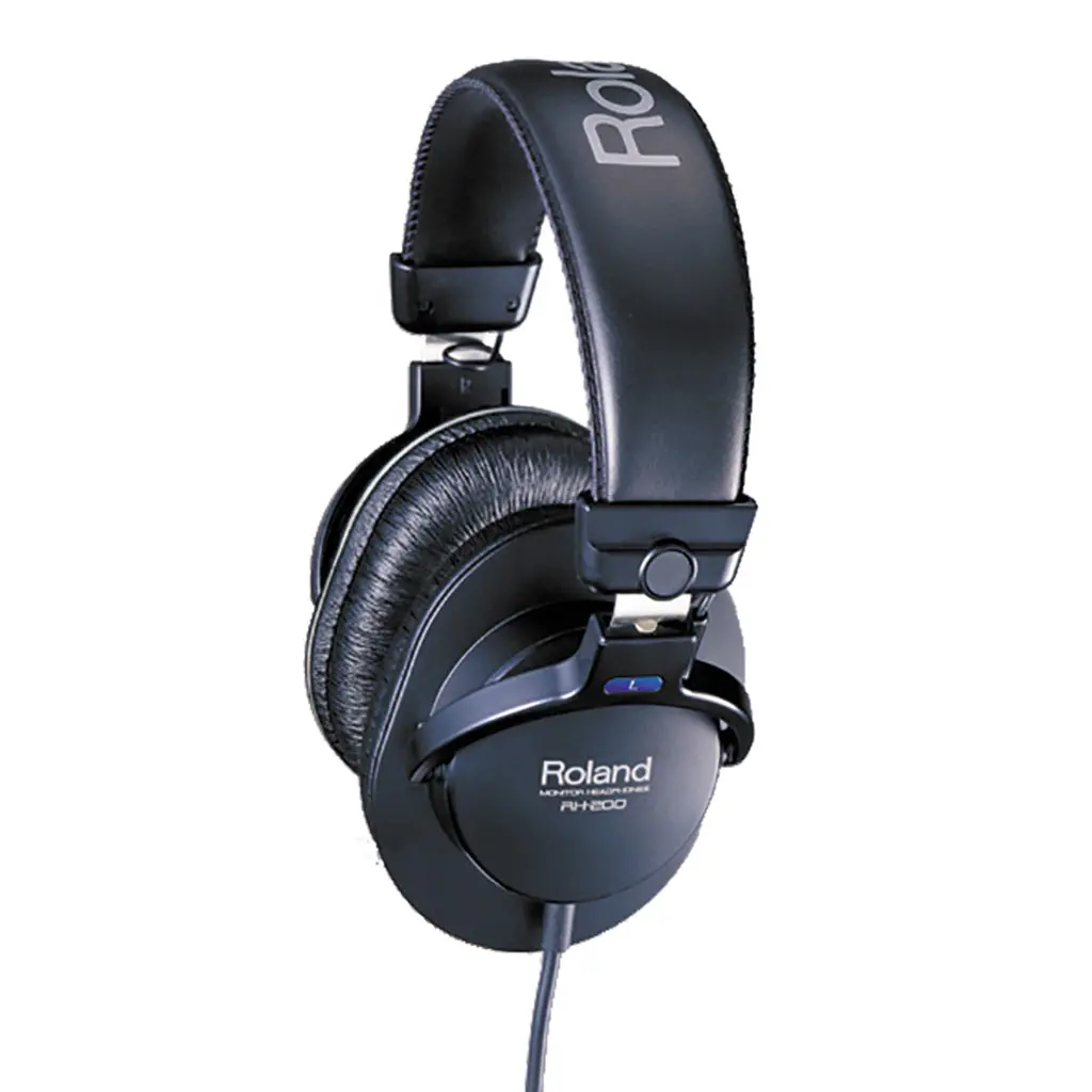 Roland Rh200 Professional Stereo Monitor Headphones - Black 1