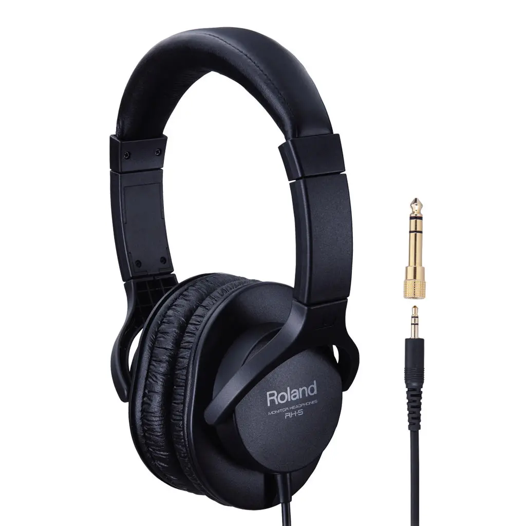 Roland Rh5 Balanced Headphones With Conversion Plug 1