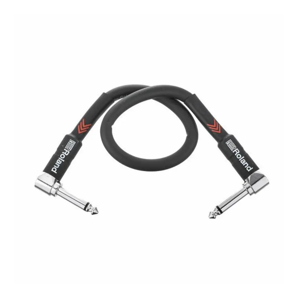 Roland Ric-B1aa Black Series Instrument Cable Aa 1Ft 1