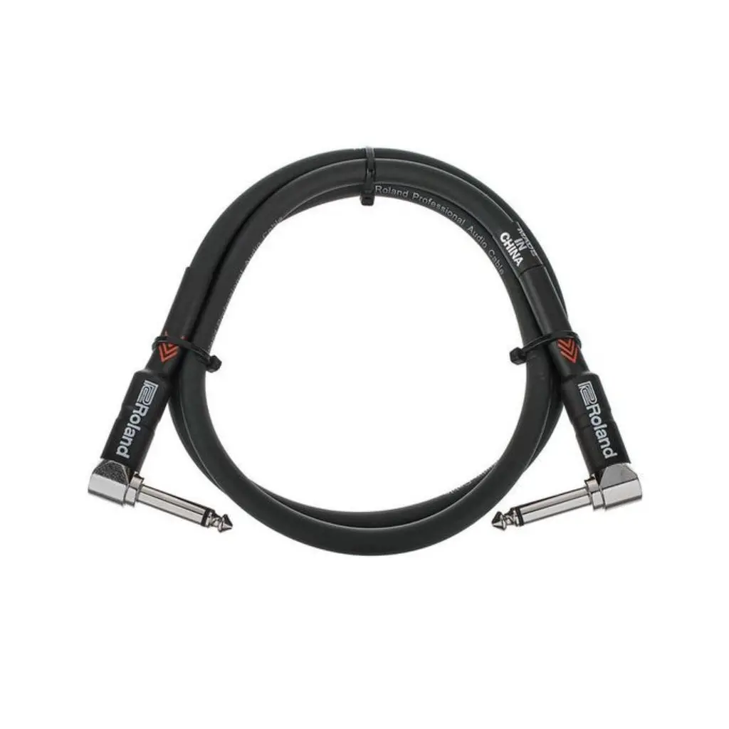 Roland Ric-B3aa Instrument Cable Black Series 3Ft Aa 1