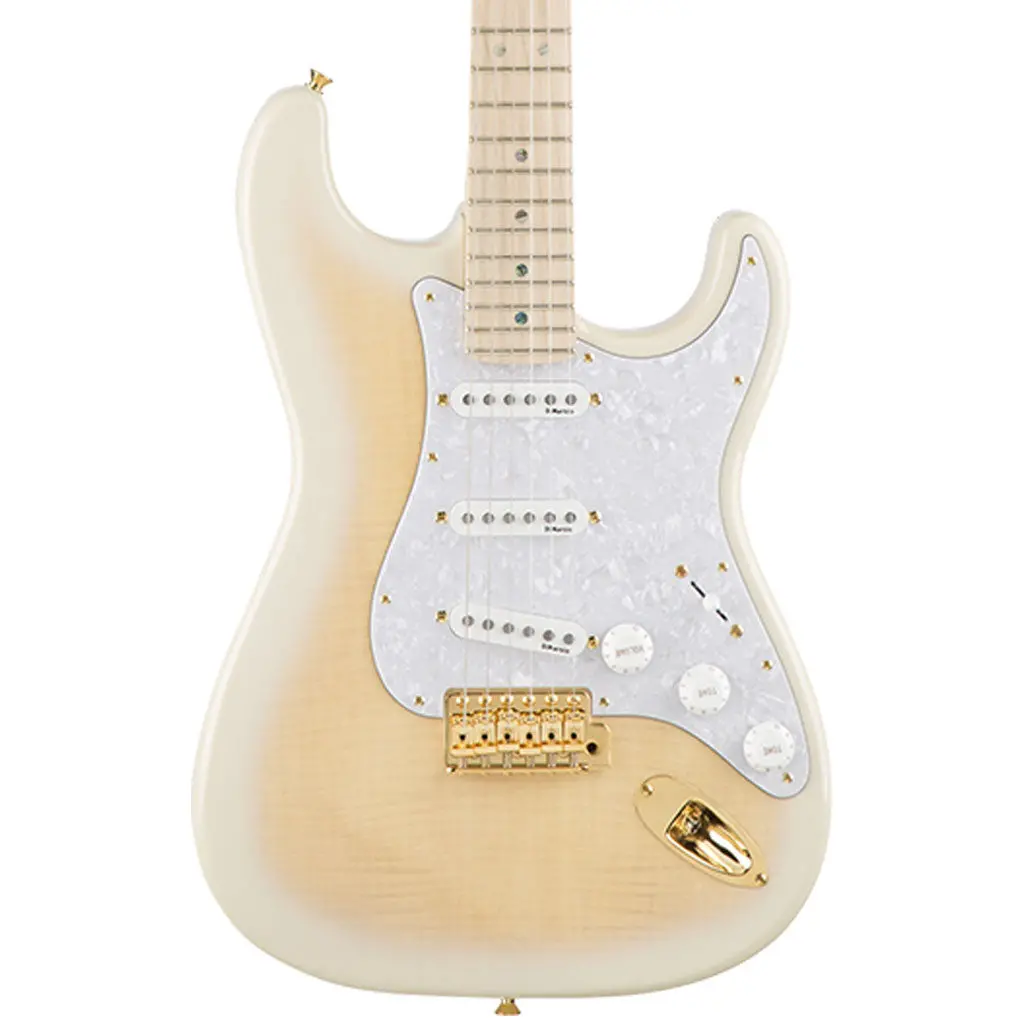 Fender - Richie Kotzen Stratocaster®, Maple Fingerboard, Transparent White Burst 1