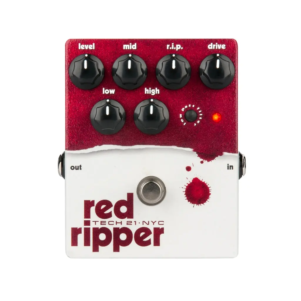 Tech 21 Red Ripper Bass Fuzz Distortion Synth 1