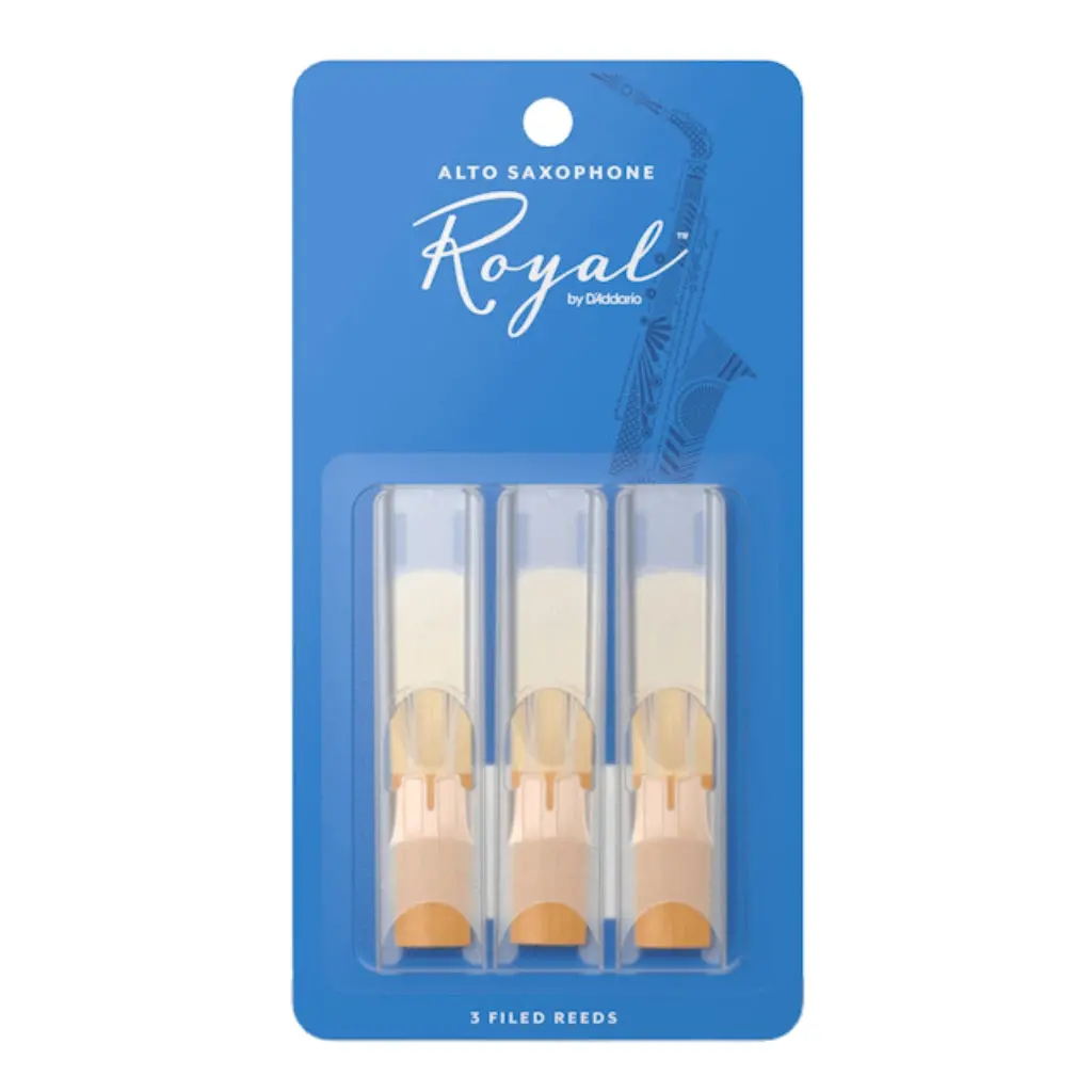 Royal Alto Saxophone Reed 3 - 3Pk 1