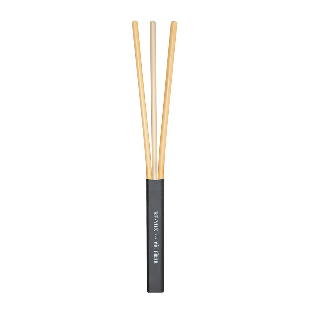 Vic Firth Re·Mix Brushes - Rattan/Birch 1