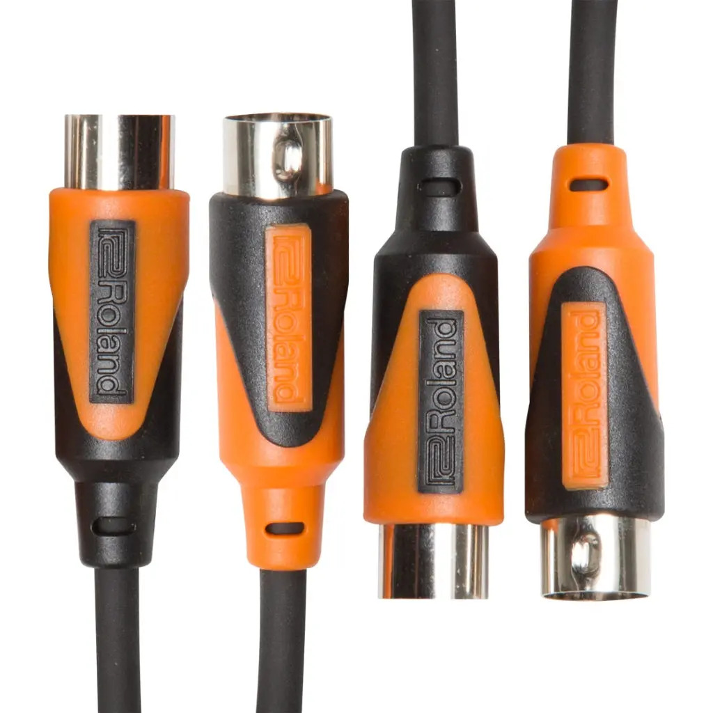 Roland Rmidi-B5-Dual Black Series Midi Cable 10Ft 2