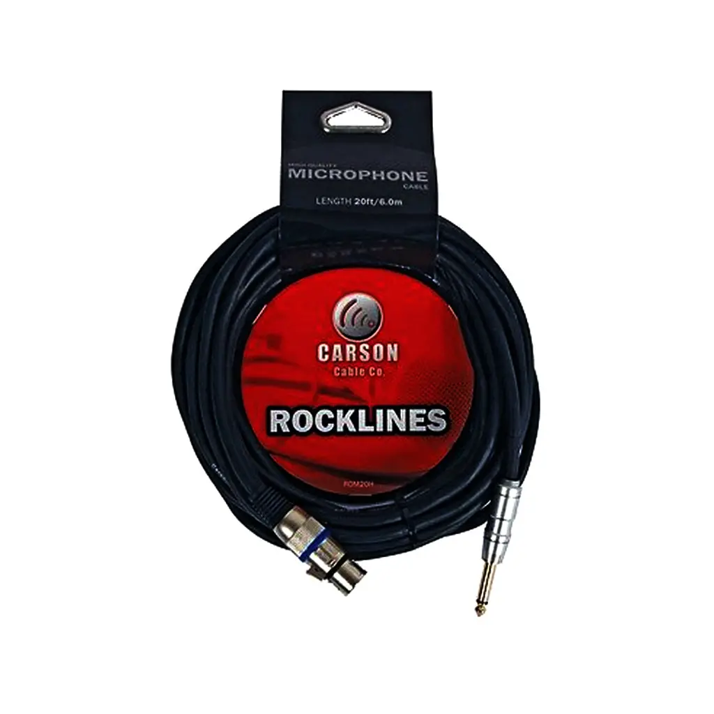 Rockline Audio Patch Cable 30Ft Xlr F To Ts 1