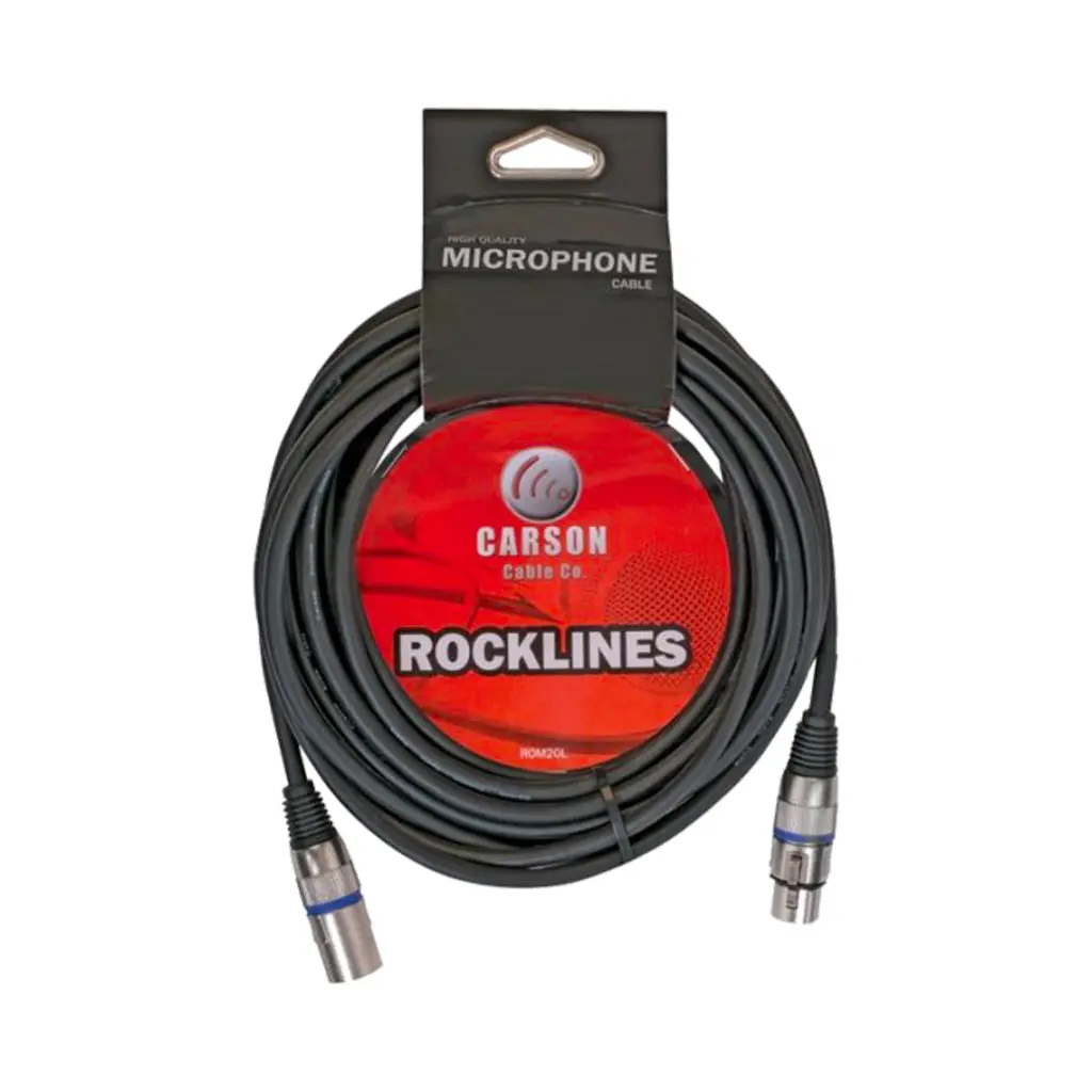 Carson Rocklines Rom50l 50Ft Xlr Cable 1