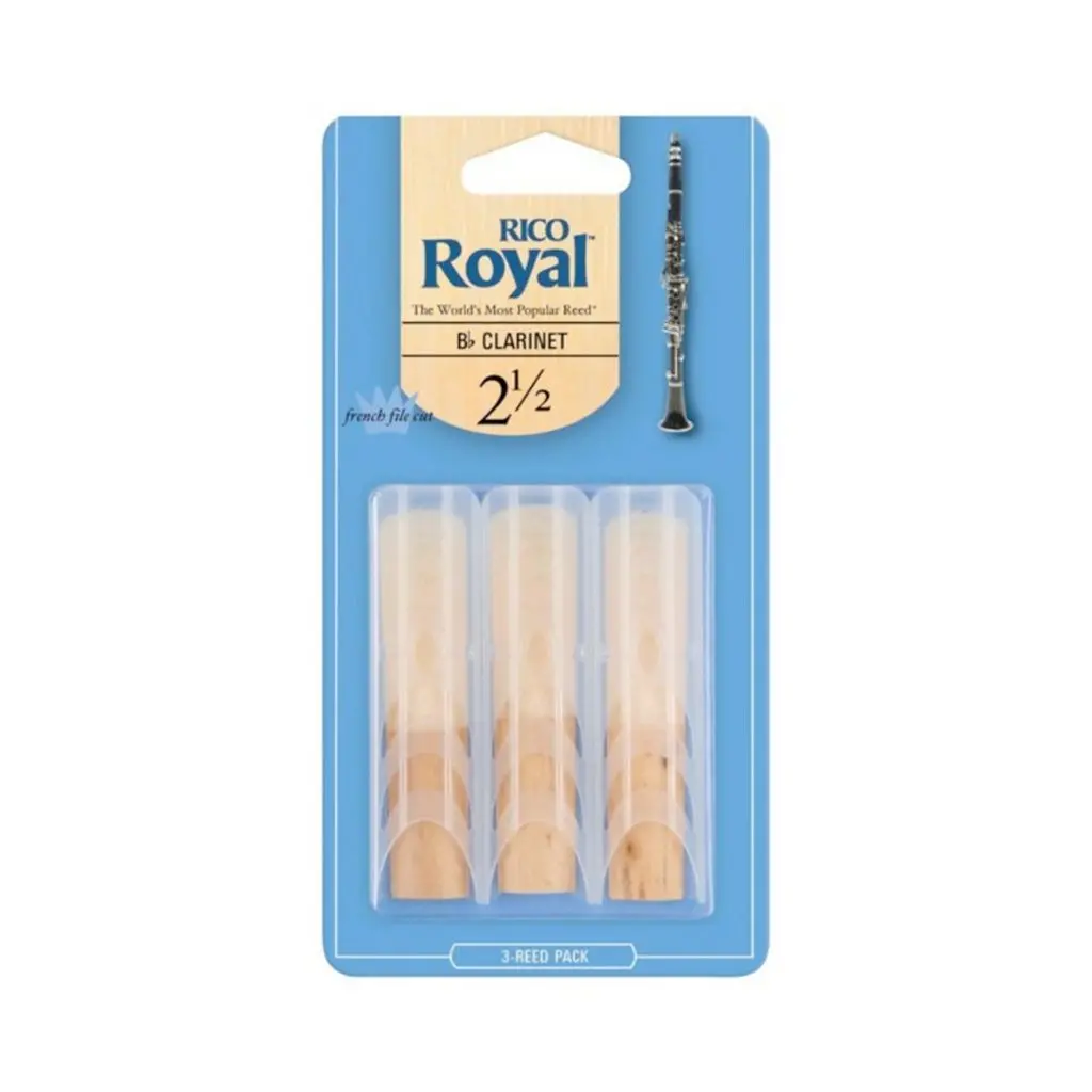 Rico Royal 3 Pack - Clarinet 2.5 1