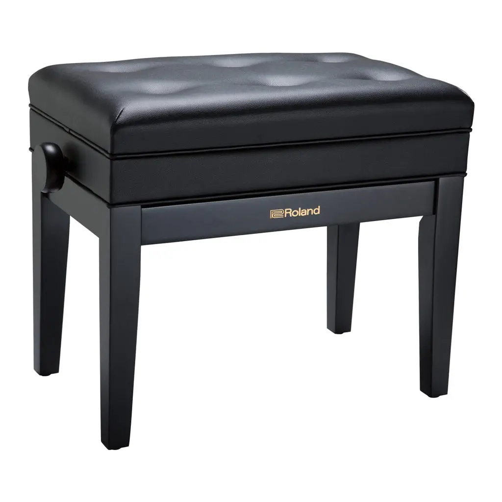 Roland Rpb400 Adjustable Piano Bench - Black 1