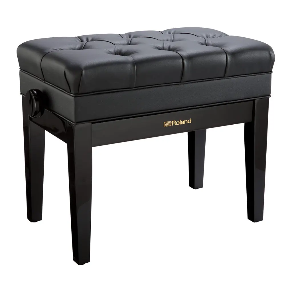 Roland Rpb500 Deluxe Piano Bench - Polished Ebony 1