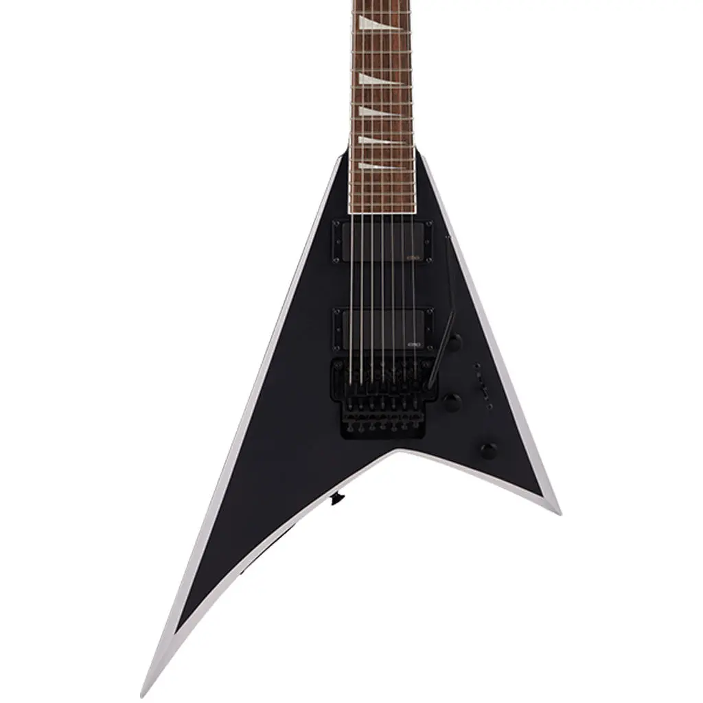 Jackson -  X Series Rhoads Rrx24-Mg7, Laurel Fingerboard, Satin Black With Primer Gray Bevels | Electric Guitars | 2916787568 1