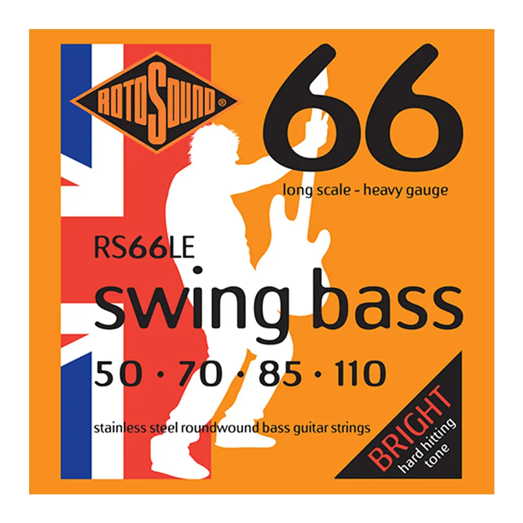 Rotosound Rs66le Swing Bass 66 Bass Strings - 50-110 1