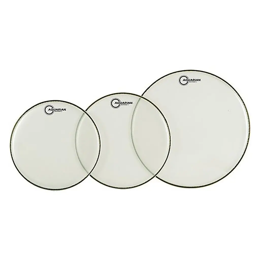 Aquarian Rsp2-B Response2 Clear 12", 13" & 16" 1