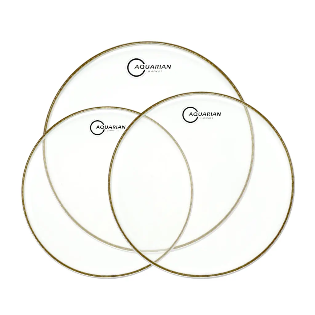 Aquarian Response 2 Clear Pack 10",12" & 16" 1
