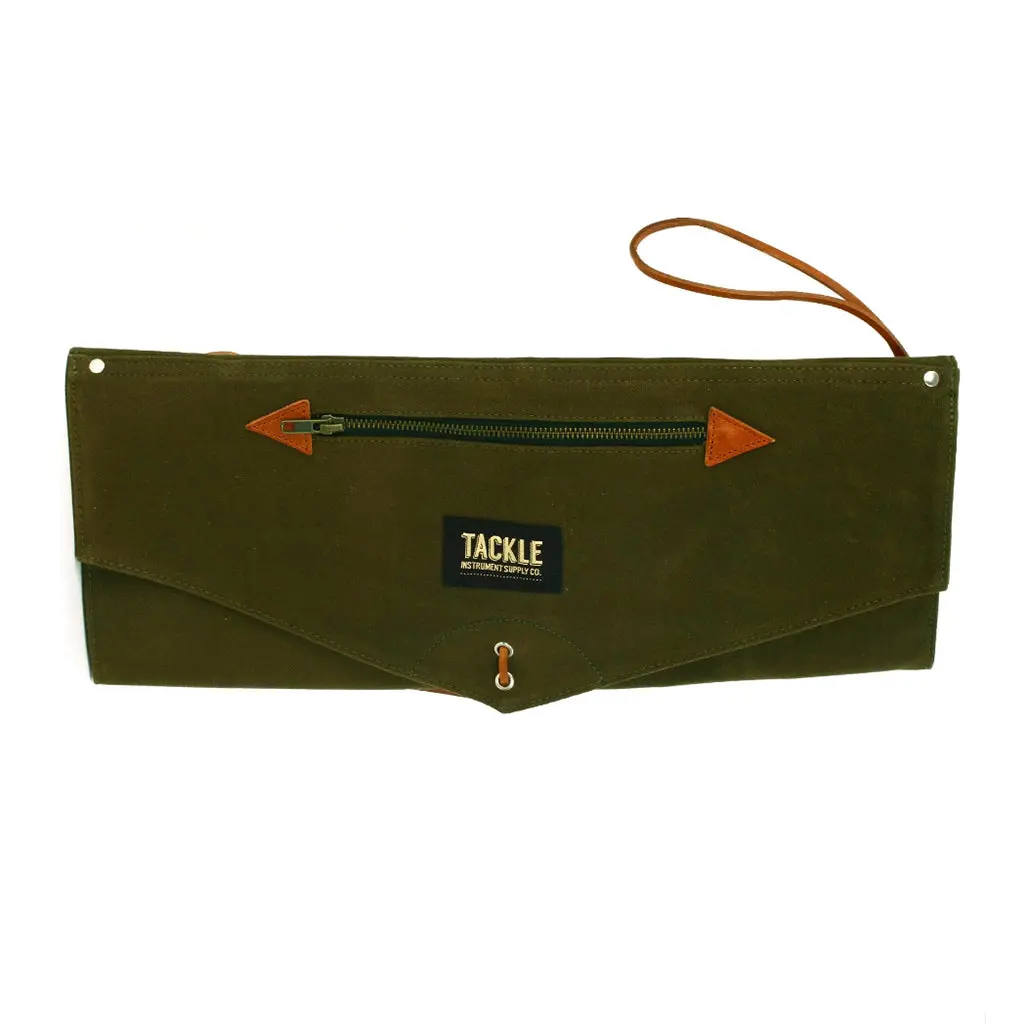 Tackle Roll-Up Stick Bag - Forrest Green 1
