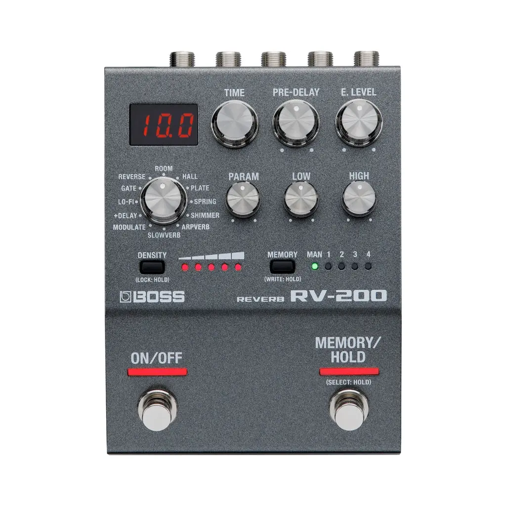 Boss Rv200 Reverb Pedal 1