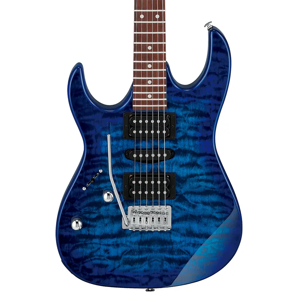 Ibanez Rx70qal Left Handed - Transparent Blue Burst 1