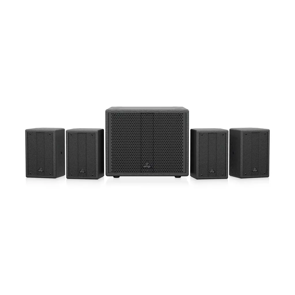 Behringer Sat 1004 Pa Bundle 8" Sub W/ 4 X 4" Speaker 1