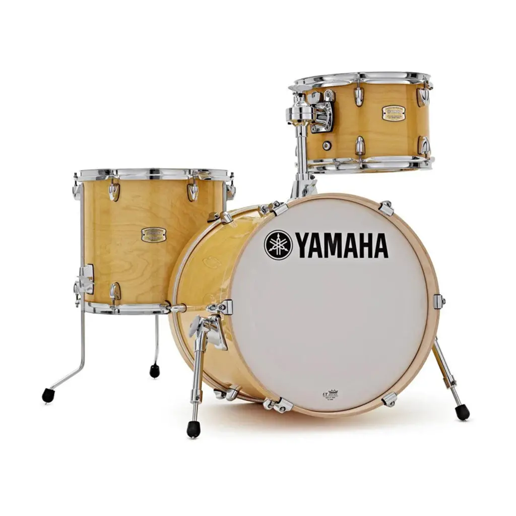 Yamaha - Sbp8f3 Stage Custom Bop 3-Piece Shell Set - Natural Wood 1
