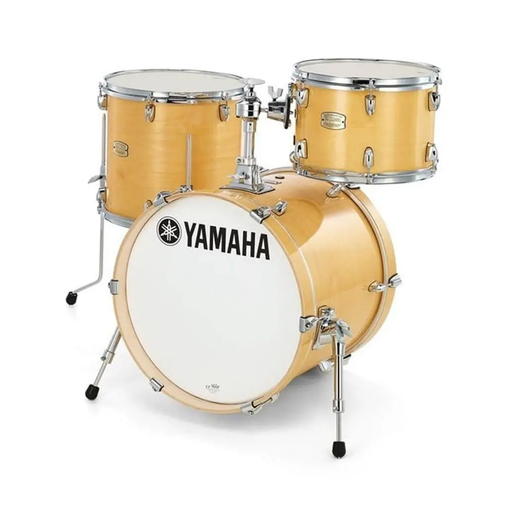 Yamaha - Sbp8f3 Stage Custom Bop 3-Piece Shell Set - Natural Wood 2