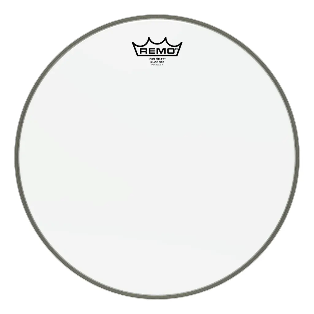 Remo 14" Diplomat Hazy Snare Side 1