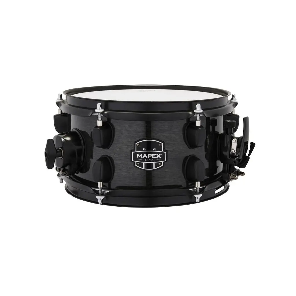 Mapex Mpx 10"X5.5" Maple/Poplar Snare Drum - Trans Midnight Black 1
