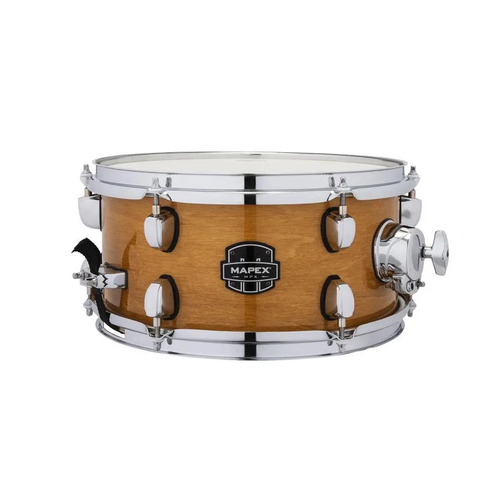 Mapex Mpx 12"X6" Maple/Poplar Snare Drum - Amber Maple Burl 1