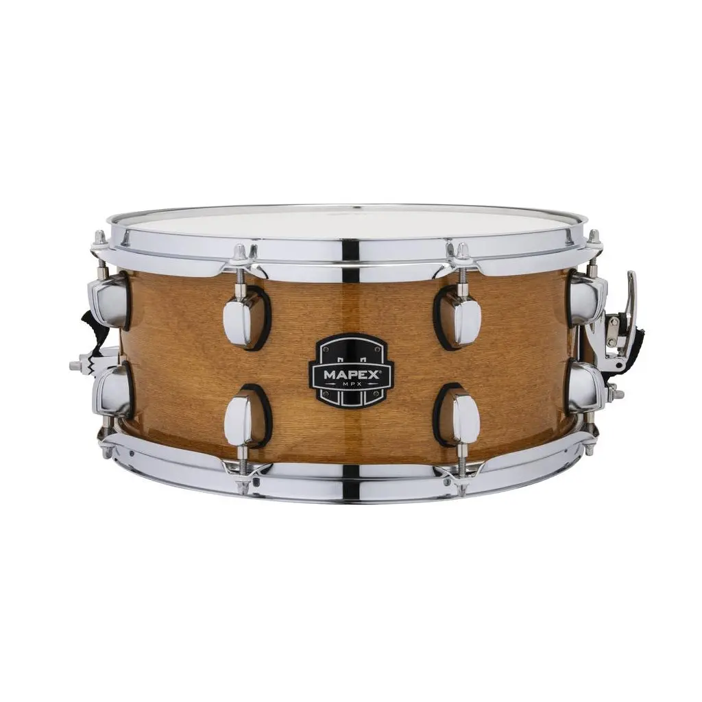 Mapex Mpx 13"X6" Maple/Poplar Snare Drum - Amber Maple Burl 1