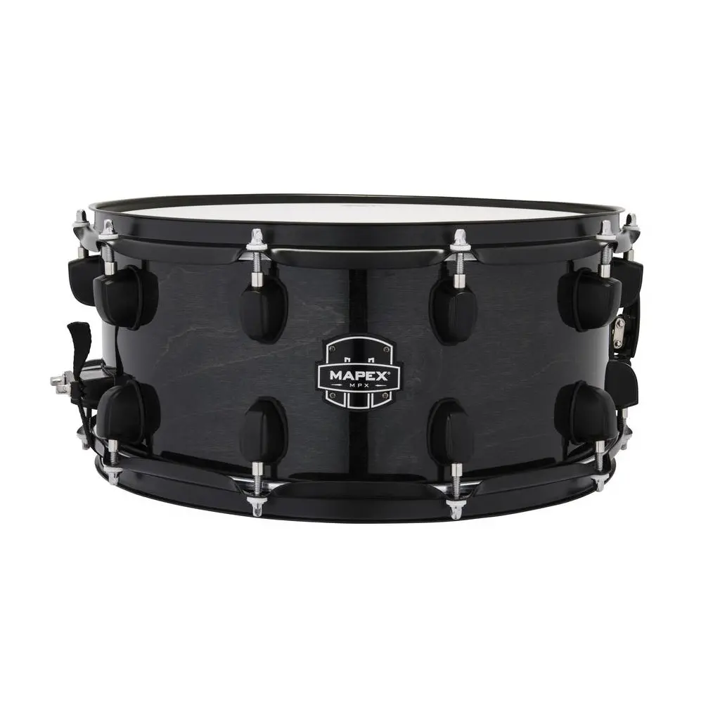 Mapex Mpx 14"X6.5" Maple/Poplar Snare Drum - Trans Midnight Black 1
