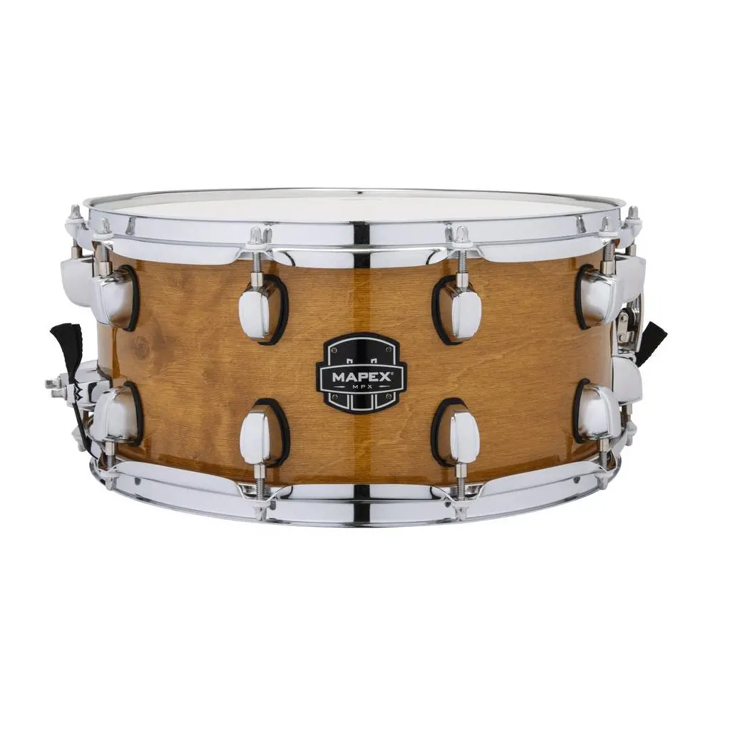 Mapex Mpx 14"X6.5" Maple/Poplar Snare Drum - Amber Maple Burl 1
