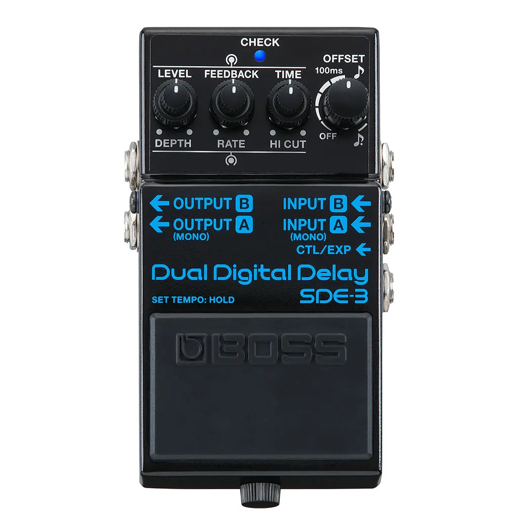 Boss Sde-3 Dual Digital Delay 1