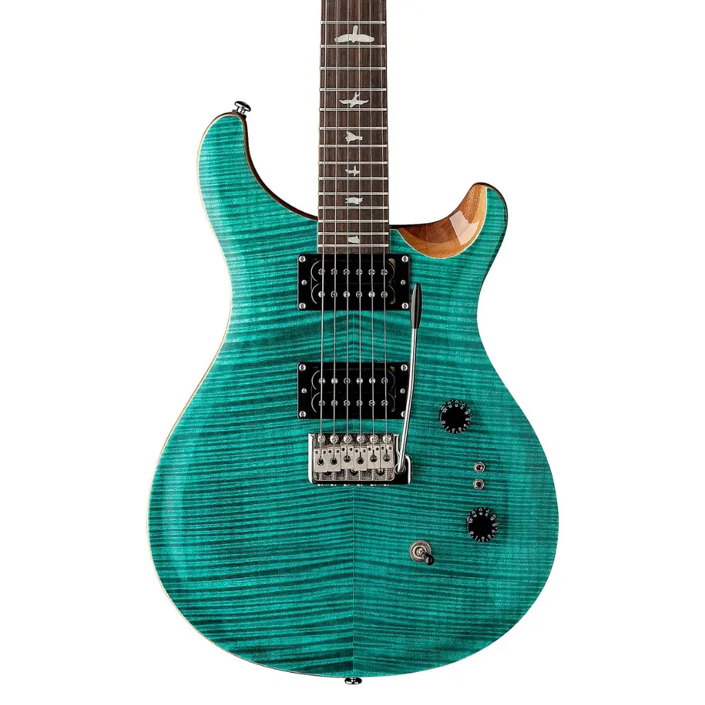 Prs Se Custom 24 08 Electric Guitar - Turquoise 1