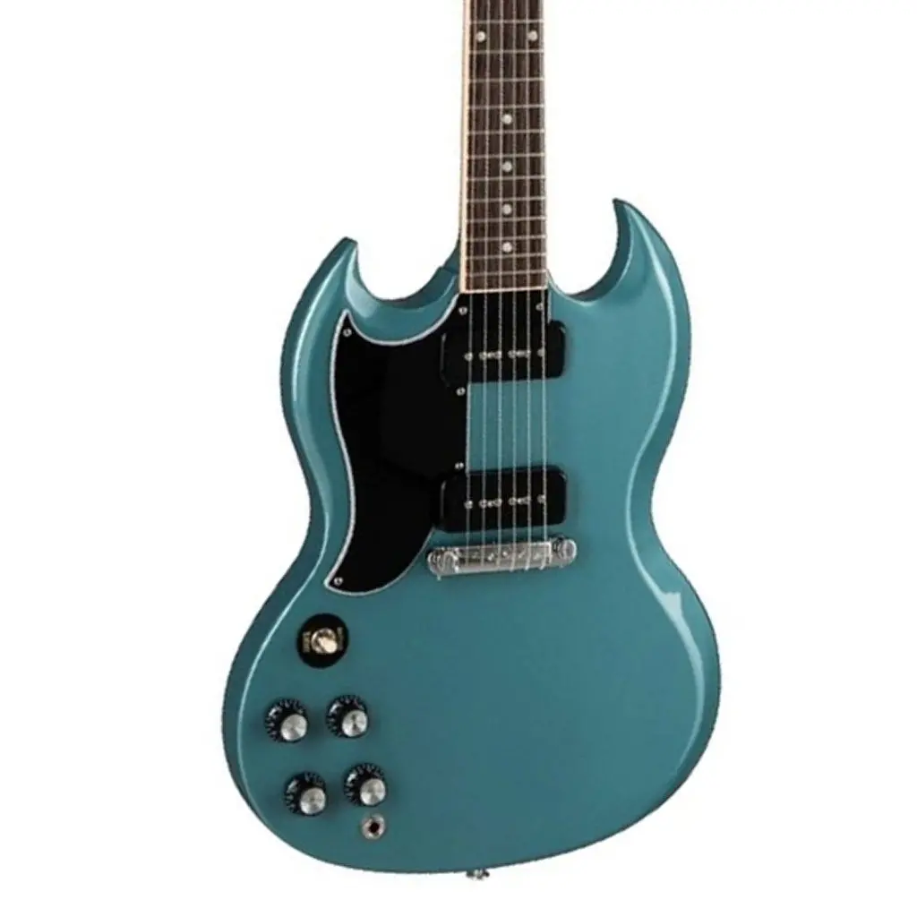 Gibson Sg Special Left Handed - Faded Pelham Blue 1