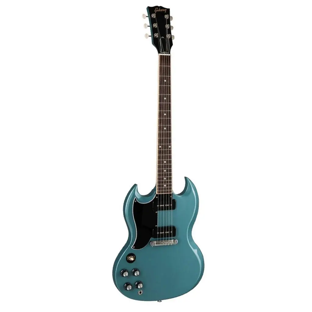 Gibson Sg Special Left Handed - Faded Pelham Blue 2