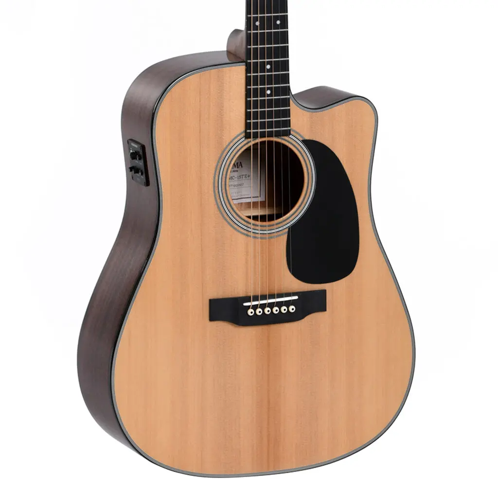 Sigma Dmc-1E 1-Series Dreadnought Acoustic Electric Guitar 1