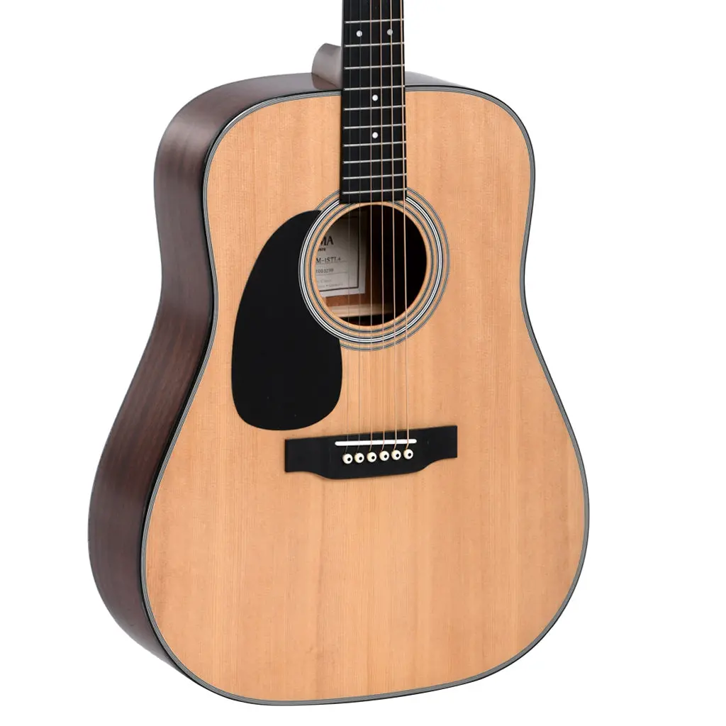 Sigma Dm1 Dreadnought Acoustic With Solid Sitka Spruce Top - Left Hand 1