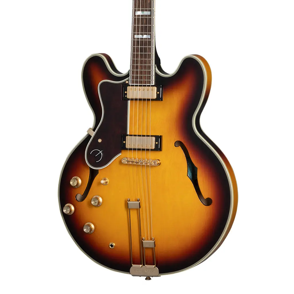 Epiphone Sheraton Frequensator Vintage Sunburst Lh 1