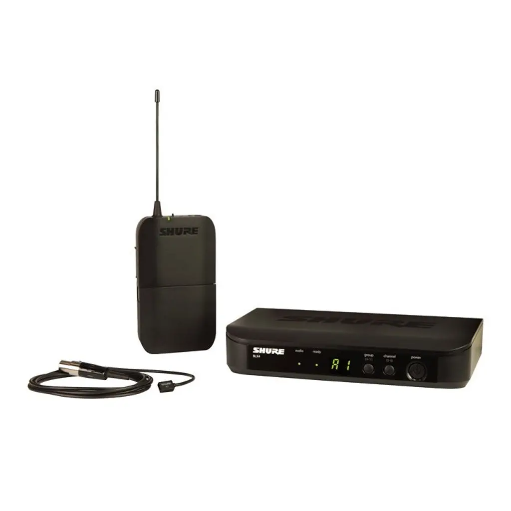 Shure Blx14/W93 Wireless Lavalier Mic System (K14: 614-638Mhz) 1