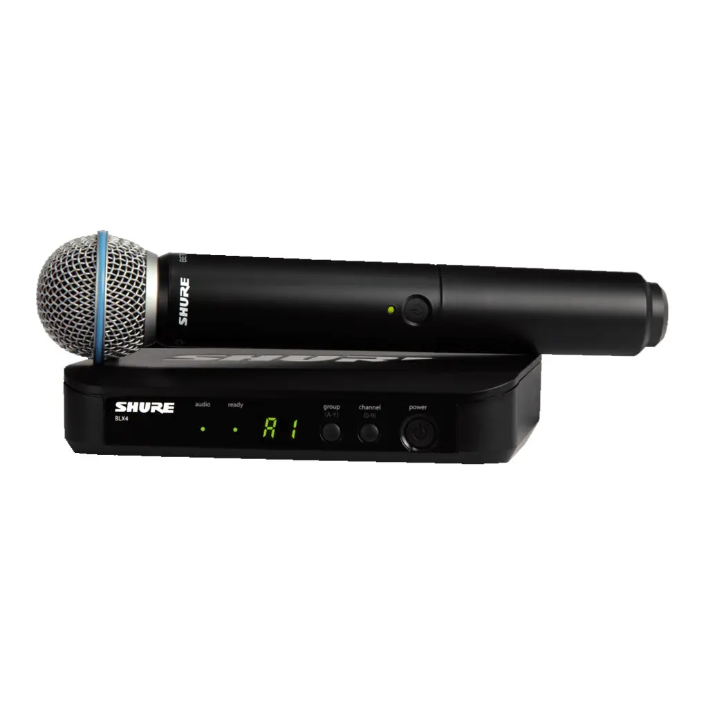 Shure - Blx24/B58 Wireless Handheld System (M17: 662-686Mhz) 1