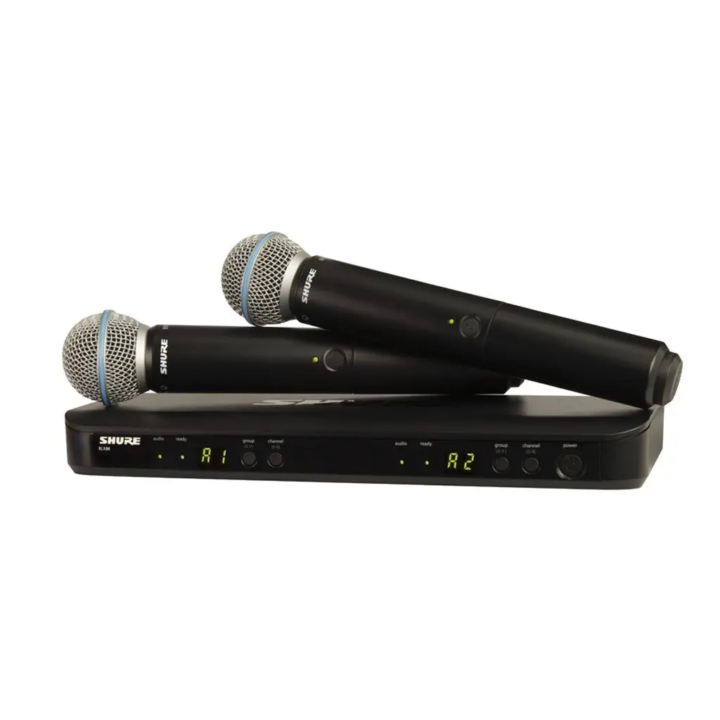 Shure Blx288/Beta58 Wireless Dual Handheld System (M17: 662-686Mhz) 1