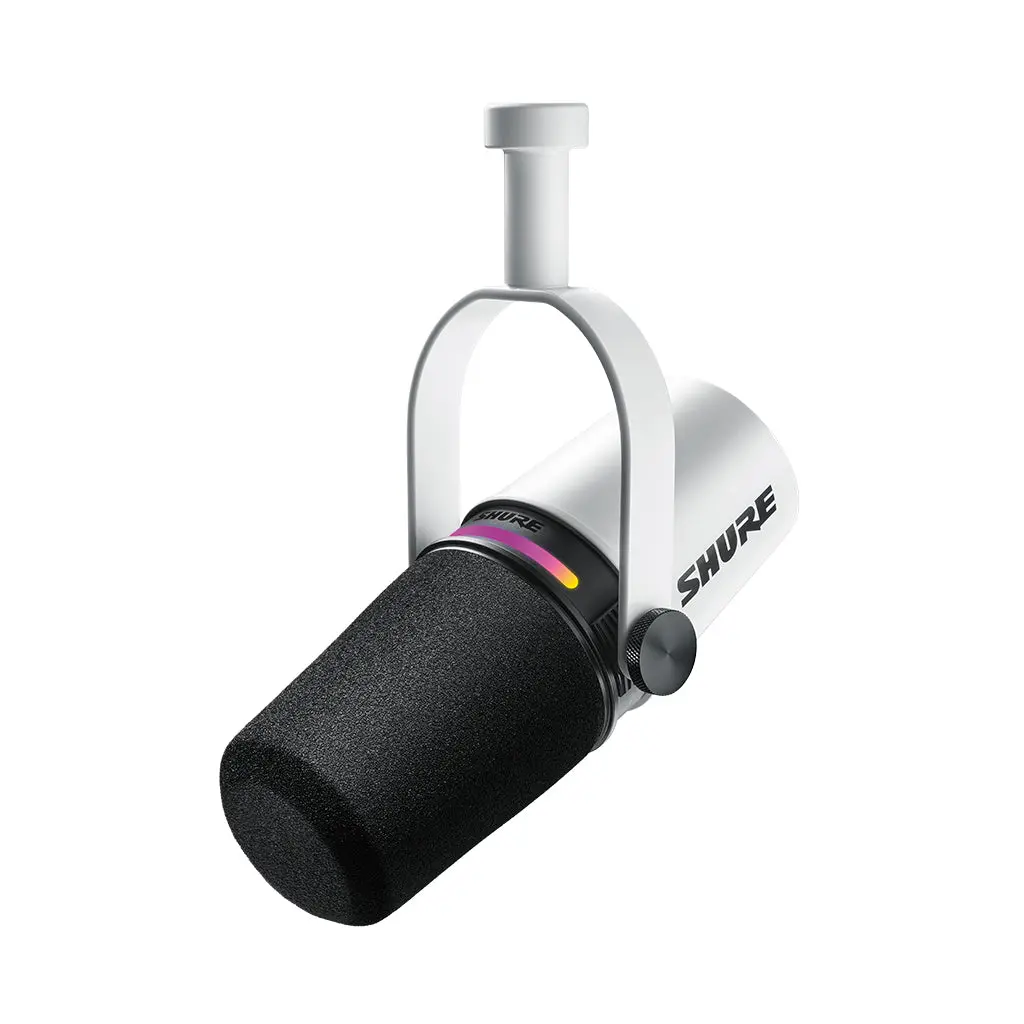 Shure Motiv Mv7+ Podcast Microphone White 1