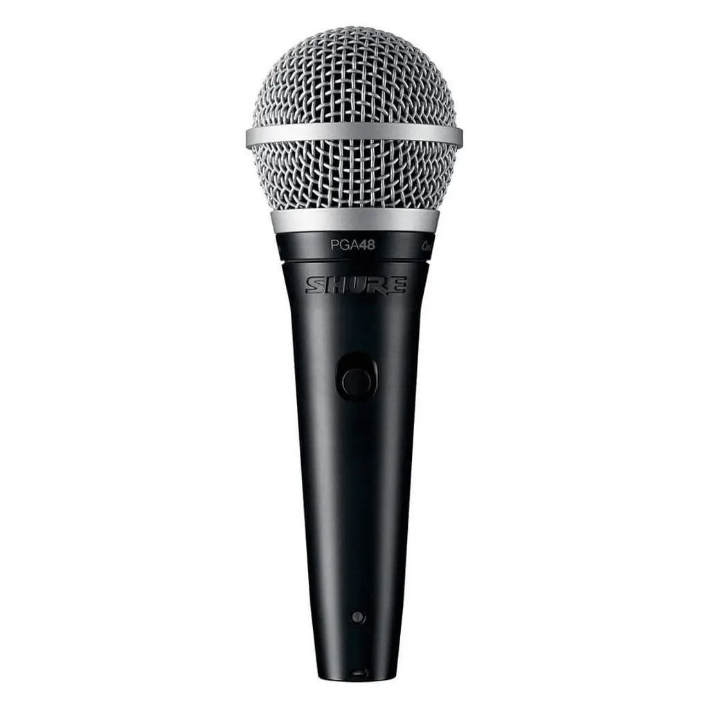 Shure Pga48-Qtr Vocal Cardioid Dynamic Microphone With Xlr-Qtr Cable 1