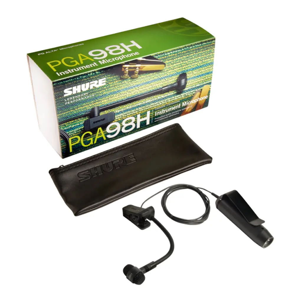 Shure Pga98h-Xlr Cardioid Condenser Instrument Clip Microphone 1