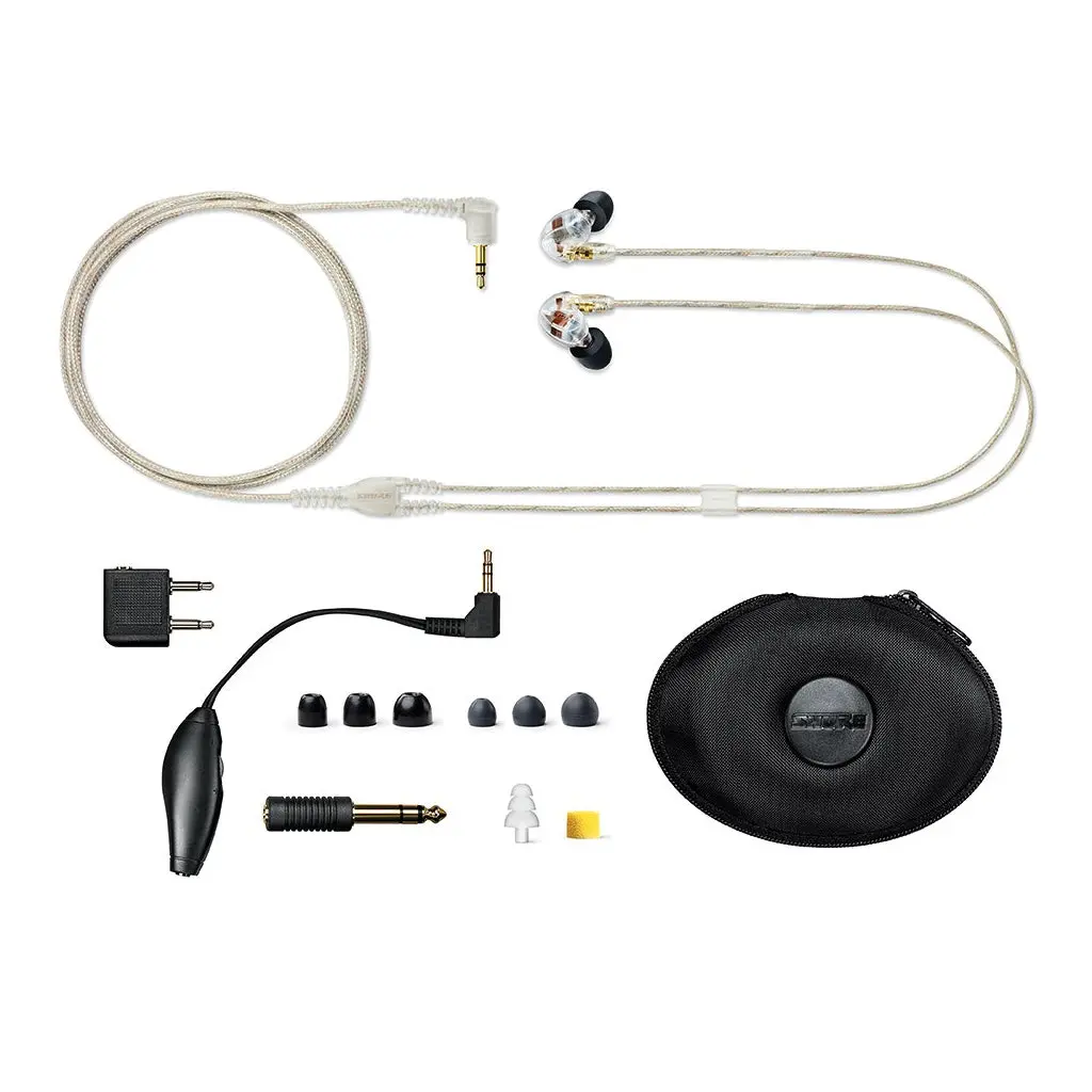 Shure Shrse535cl Se535 Sound Isolating Earphones Clear 1
